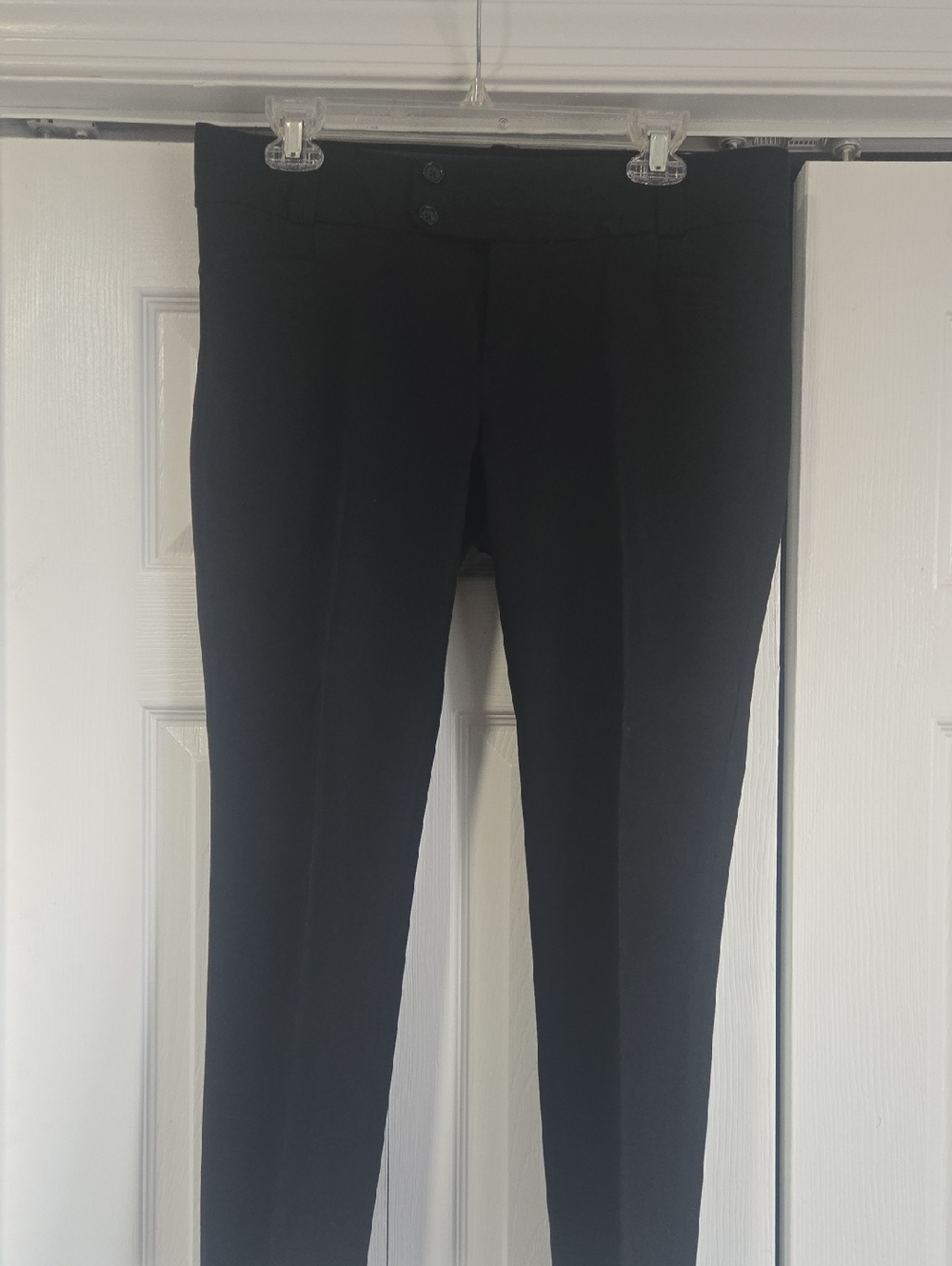 Banana Republic Black Stretch Ankle Pants